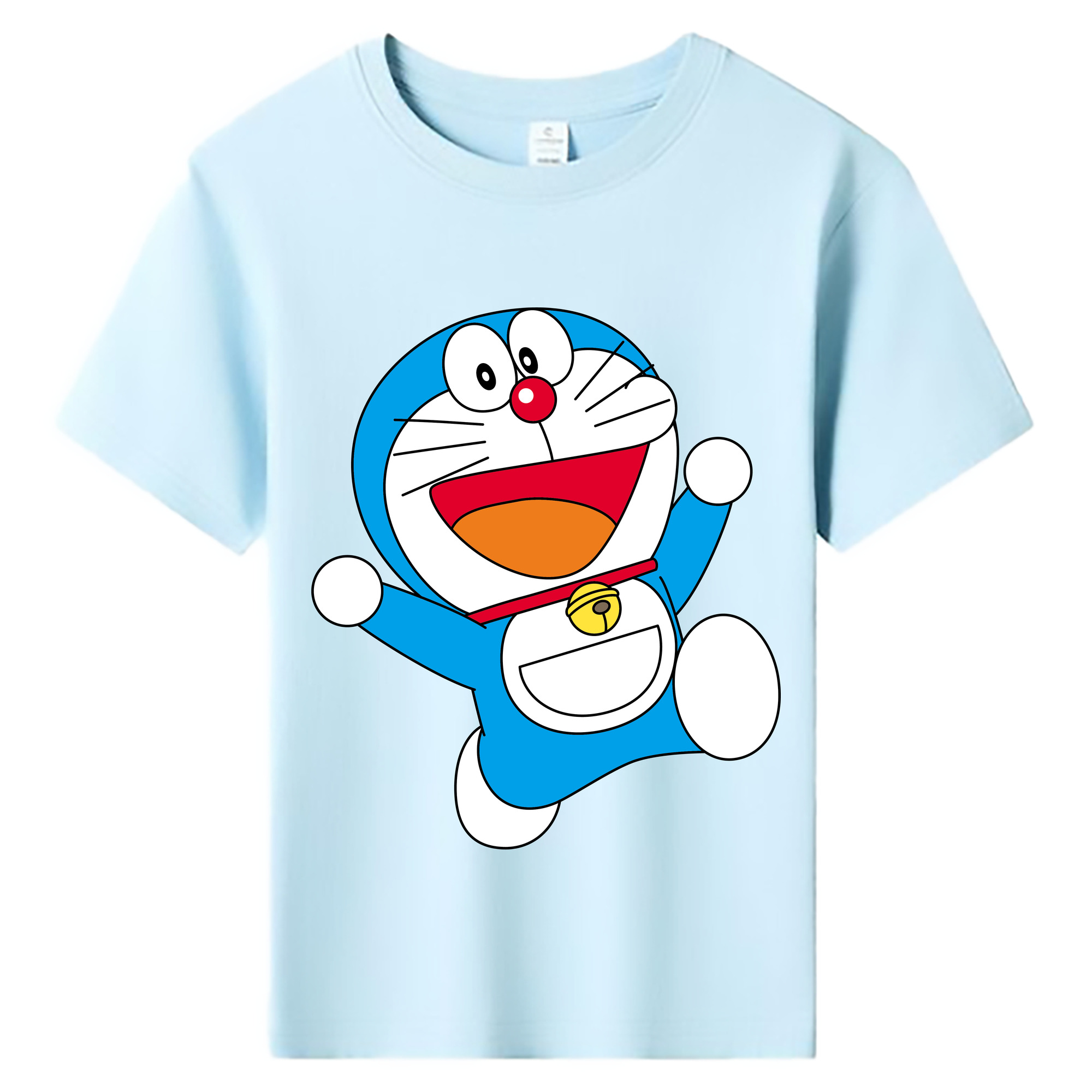 （画像用） ドラえもん Doraemon 綿100％キッズTシャツ（フロントプリント）